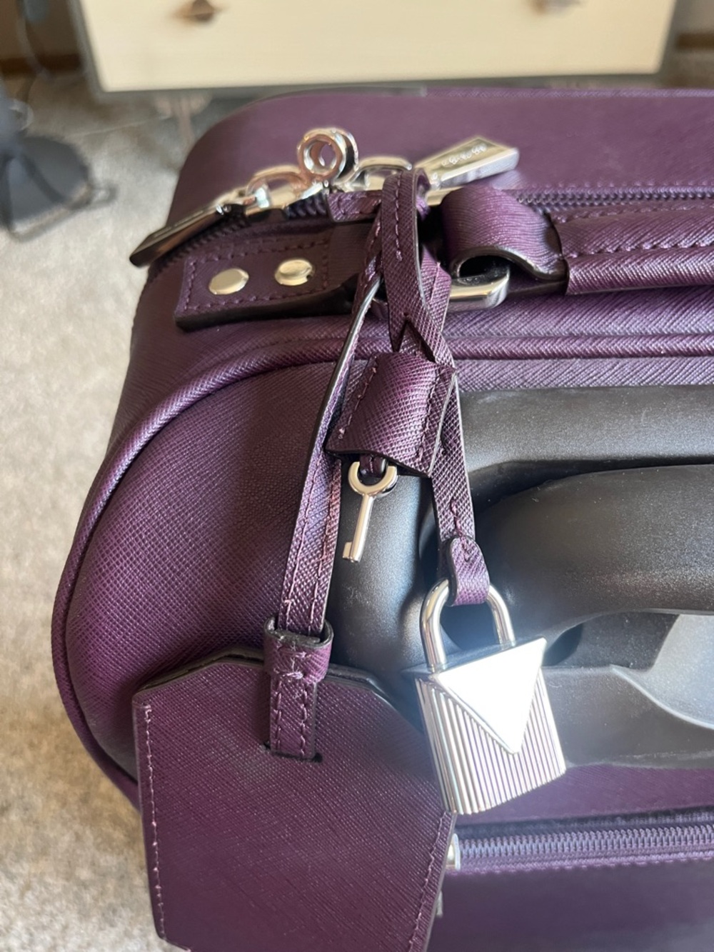 Michael Kors Carry on Suitcase - Picture 9 of 16